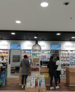 Photo d'une nouvelle installation en pharmacie