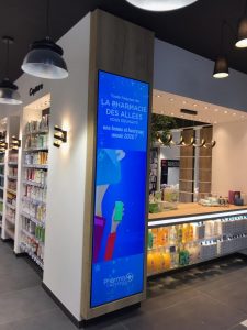 Photo d'une nouvelle installation en pharmacie